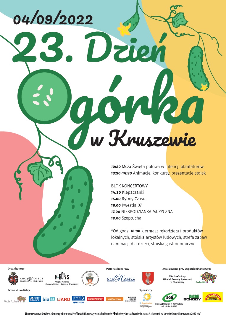 23 Dzień Ogórka w Kruszewie M GCKiS W CHOROSZCZY