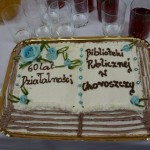 Jubileuszowy tort, foto: Izolda Hukałowicz